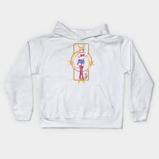 Moon Pose Kids Hoodie